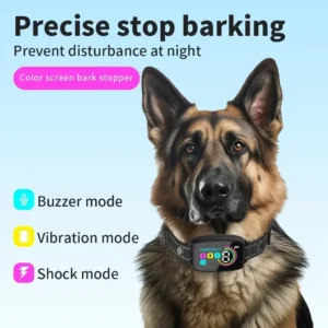 Anti Bark Dog Collar Rechargeable Waterproof Smart Bark Control for Dogs