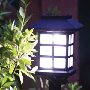 Solar Square Lawn Lights Waterproof LED Garden Path Lights